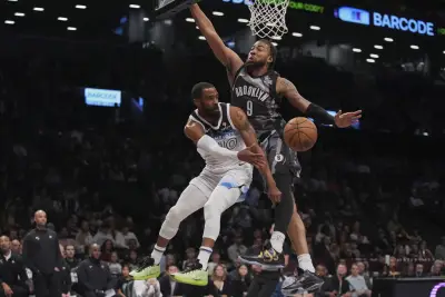 Timberwolves down Brooklyn for fourth straight win