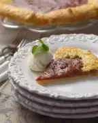 Luscious rhubarb galette celebrates spring