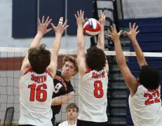 Volleyball notebook: Wayland boys avoid the ‘fun-house mirror’
