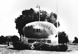 The giant lemon of Lemon Grove: A roadside wonder with a zesty past